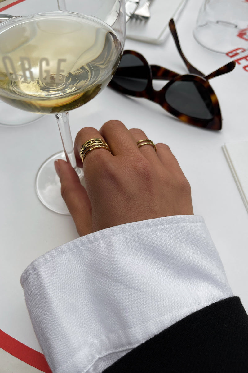 Holly Ring - Boutique Minimaliste has waterproof, durable, elegant and vintage inspired jewelry