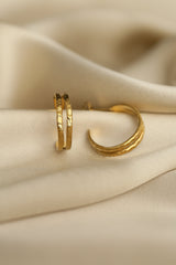 Hugo Hoop Earrings - Boutique Minimaliste has waterproof, durable, elegant and vintage inspired jewelry
