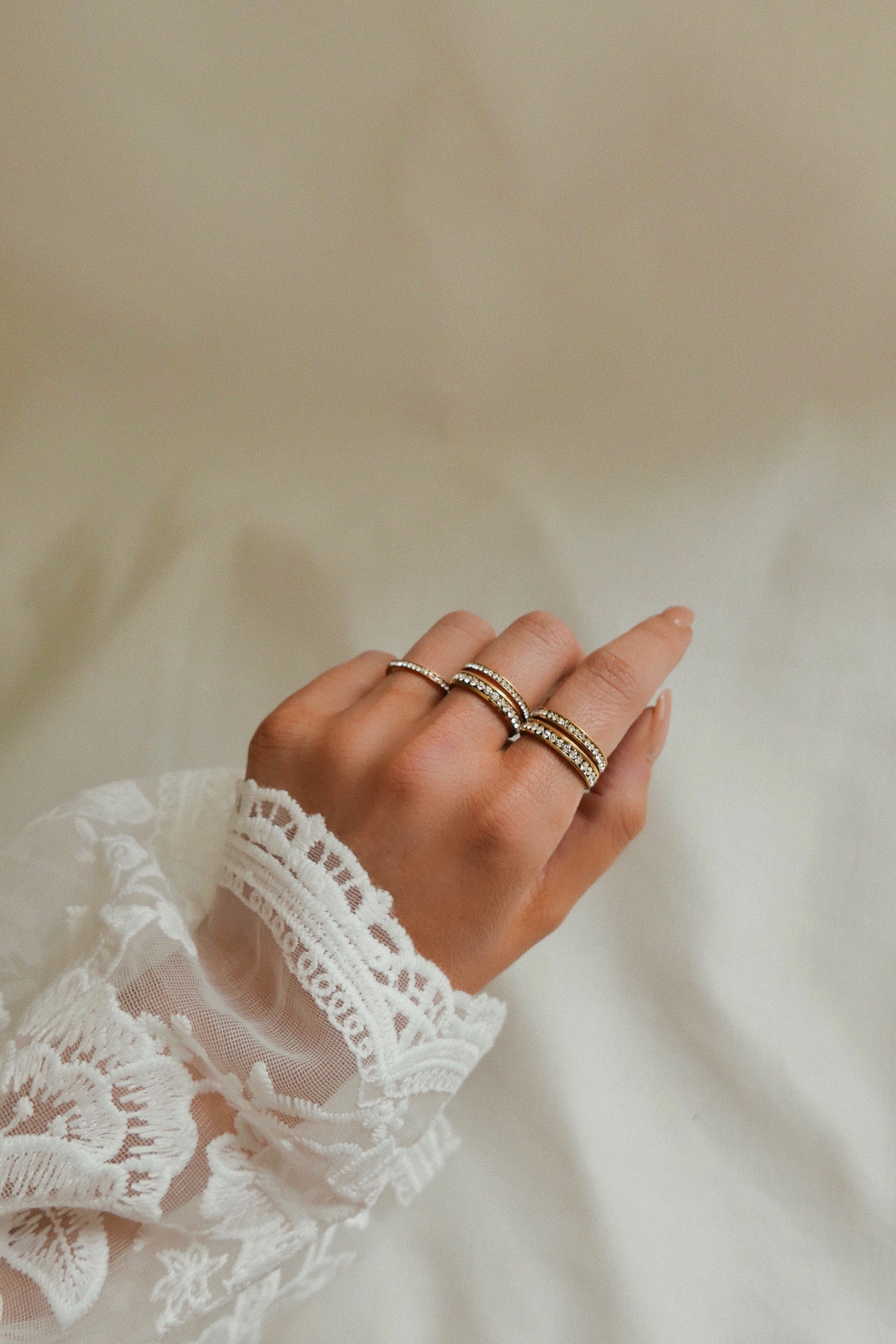 Illumina Ring - has waterproof, durable, elegant and vintage inspired jewelry