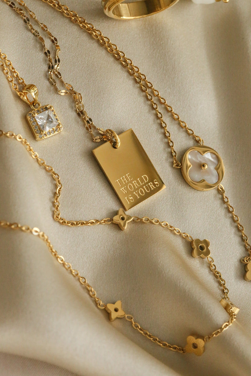 Irene Necklace - Boutique Minimaliste has waterproof, durable, elegant and vintage inspired jewelry