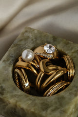 Ismene Ring - Boutique Minimaliste has waterproof, durable, elegant and vintage inspired jewelry