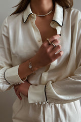 Jean Bracelet - Boutique Minimaliste has waterproof, durable, elegant and vintage inspired jewelry