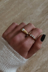 Jenny Ring - Boutique Minimaliste has waterproof, durable, elegant and vintage inspired jewelry
