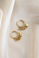 Kendall Hoop Earrings - Boutique Minimaliste has waterproof, durable, elegant and vintage inspired jewelry