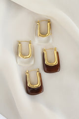 Layla Hoop Earrings - Boutique Minimaliste has waterproof, durable, elegant and vintage inspired jewelry