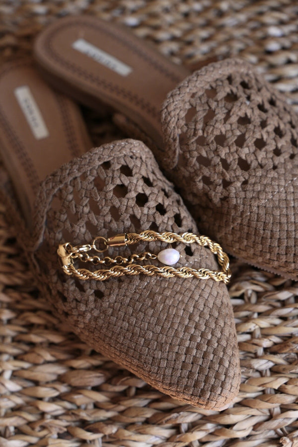 Lola Anklet - Boutique Minimaliste has waterproof, durable, elegant and vintage inspired jewelry