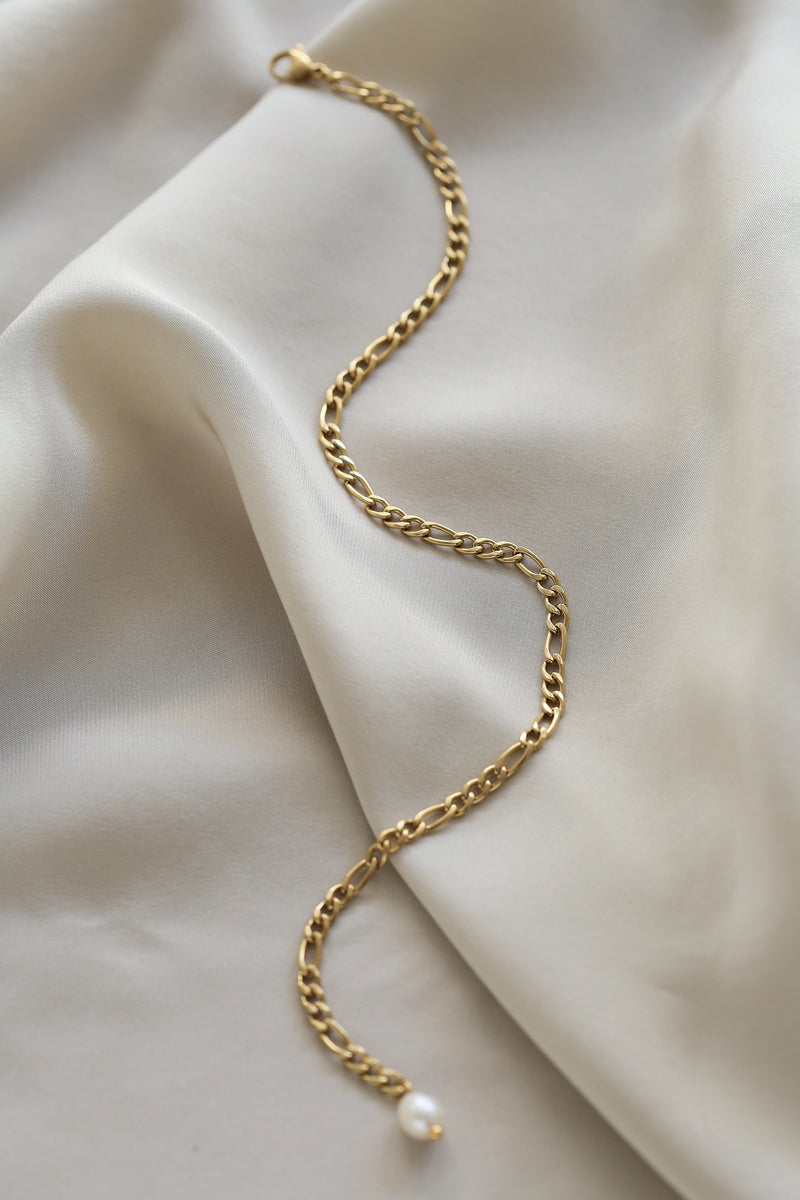 Lucie Anklet - Boutique Minimaliste has waterproof, durable, elegant and vintage inspired jewelry