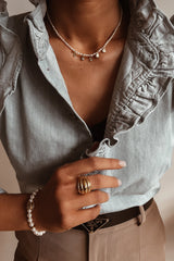 Lulu Ring - Boutique Minimaliste has waterproof, durable, elegant and vintage inspired jewelry