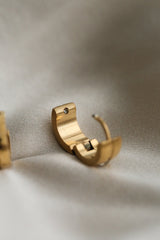 Lyla Huggies - Boutique Minimaliste has waterproof, durable, elegant and vintage inspired jewelry