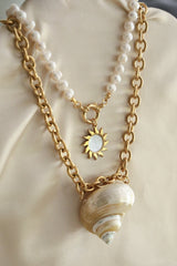 Marta Necklace - Boutique Minimaliste has waterproof, durable, elegant and vintage inspired jewelry