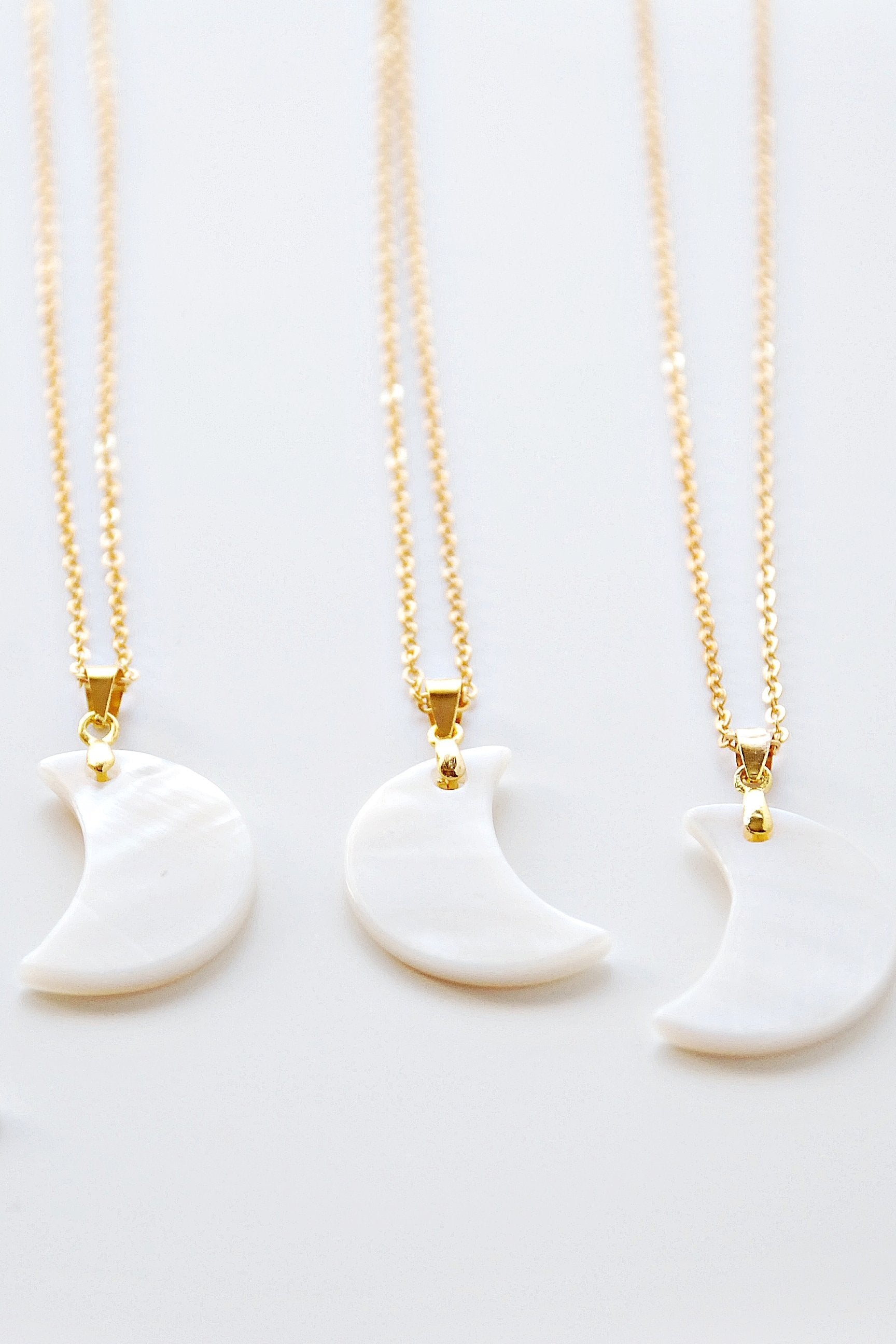 Moon Necklace - has waterproof, durable, elegant and vintage inspired jewelry