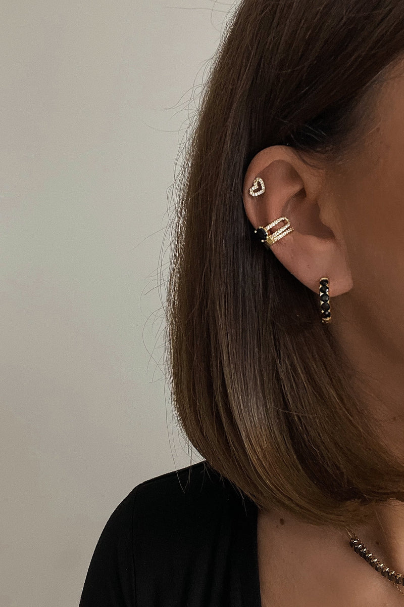 Ollie Hoops - Boutique Minimaliste has waterproof, durable, elegant and vintage inspired jewelry