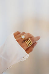 Padova Ring - Boutique Minimaliste has waterproof, durable, elegant and vintage inspired jewelry