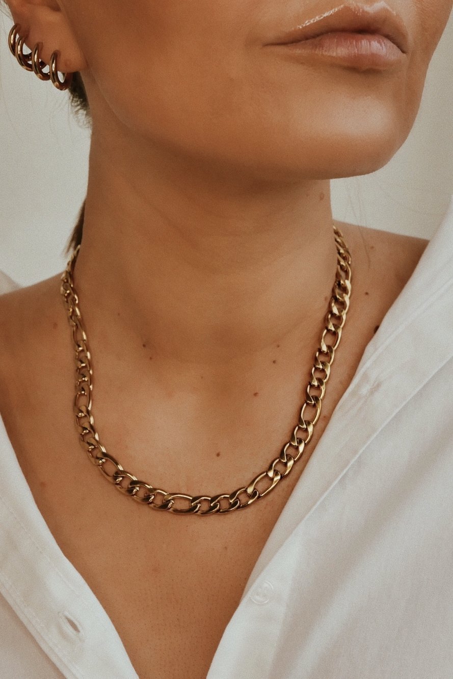 Palermo Necklace - has waterproof, durable, elegant and vintage inspired jewelry