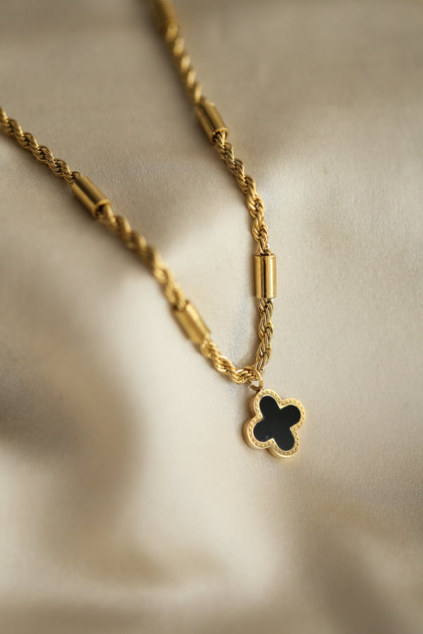 Petal Necklace - Boutique Minimaliste has waterproof, durable, elegant and vintage inspired jewelry