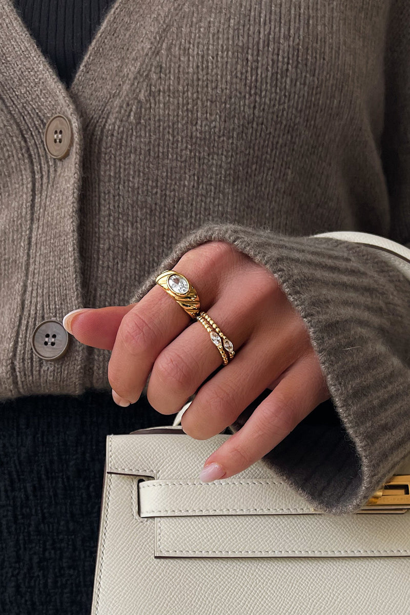Phoebe Ring - Boutique Minimaliste has waterproof, durable, elegant and vintage inspired jewelry