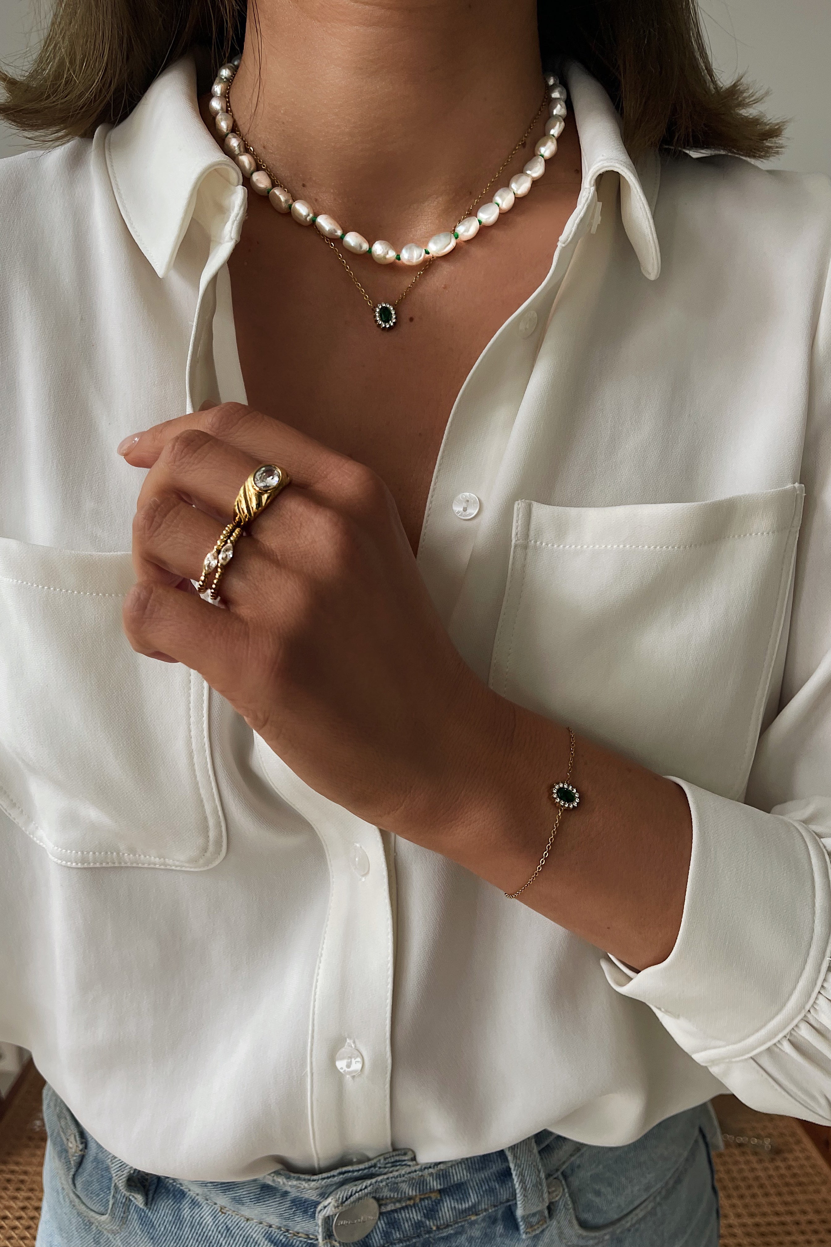 Phoebe Ring - Boutique Minimaliste has waterproof, durable, elegant and vintage inspired jewelry