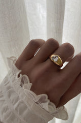 Rachelle Ring - Boutique Minimaliste has waterproof, durable, elegant and vintage inspired jewelry