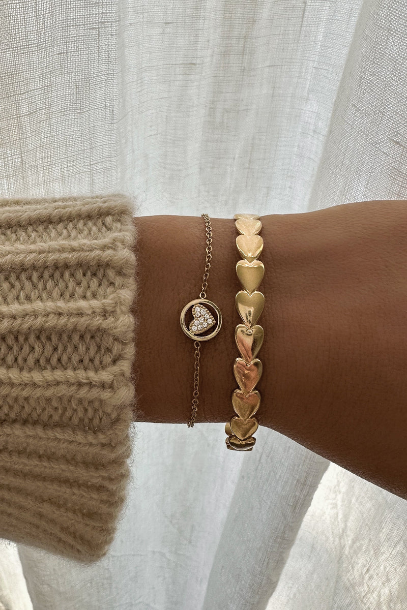 Rosie Bracelet - Boutique Minimaliste has waterproof, durable, elegant and vintage inspired jewelry