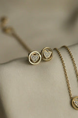 Rosie Studs - Boutique Minimaliste has waterproof, durable, elegant and vintage inspired jewelry