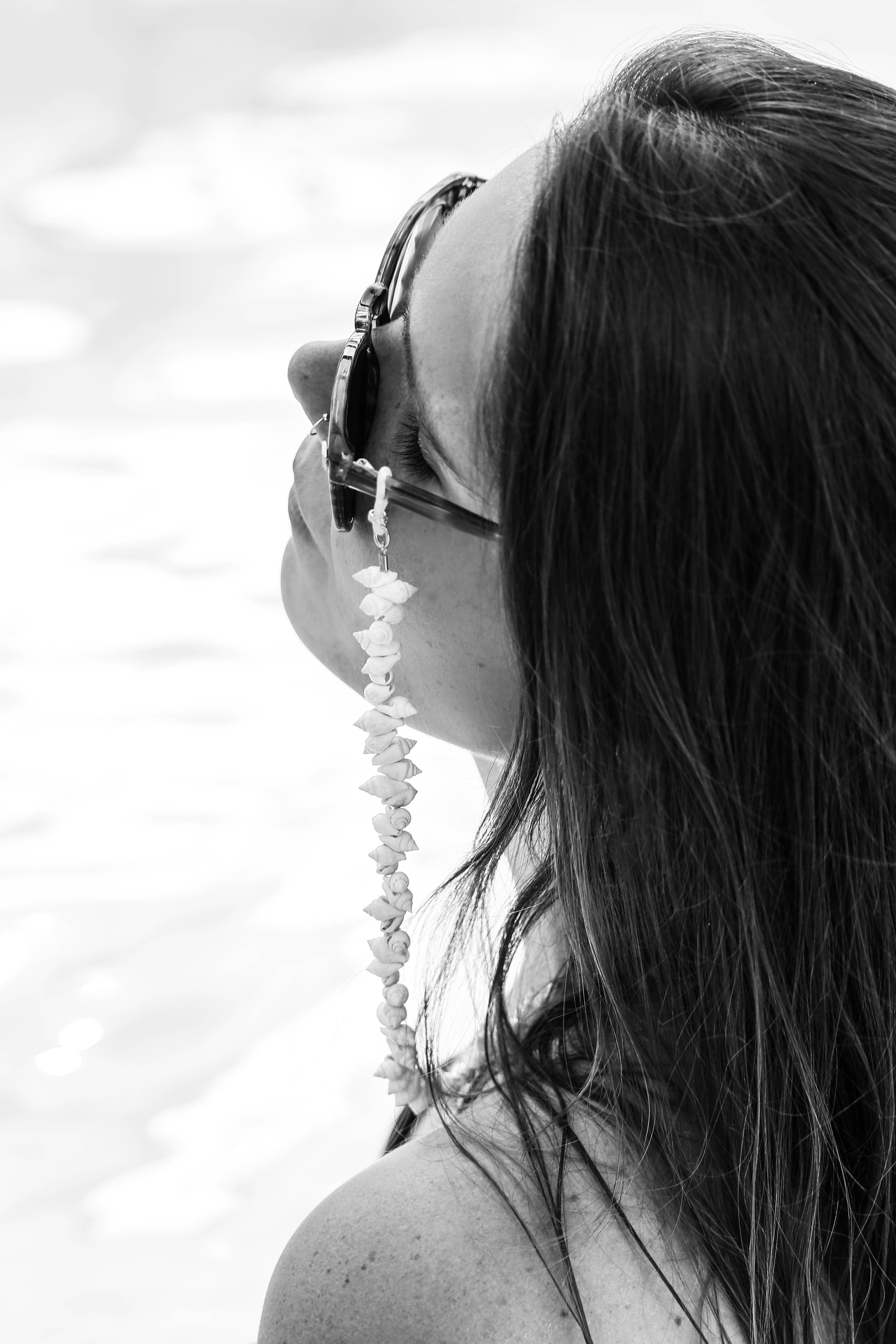 Shells - Sunglasses Chain - has waterproof, durable, elegant and vintage inspired jewelry