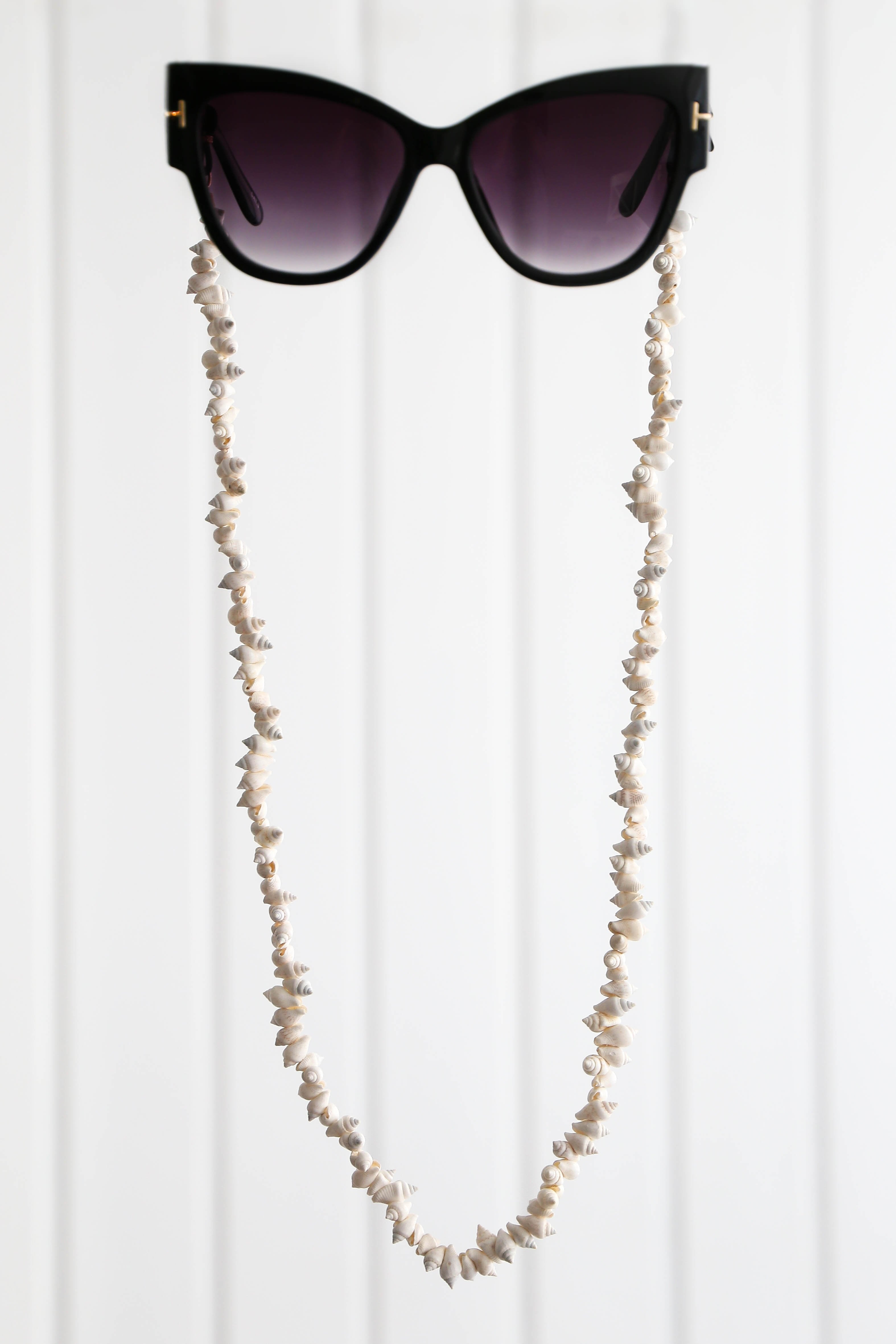 Shells - Sunglasses Chain - has waterproof, durable, elegant and vintage inspired jewelry