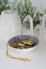 Small Trinket Dish - Leaf - Boutique Minimaliste has waterproof, durable, elegant and vintage inspired jewelry