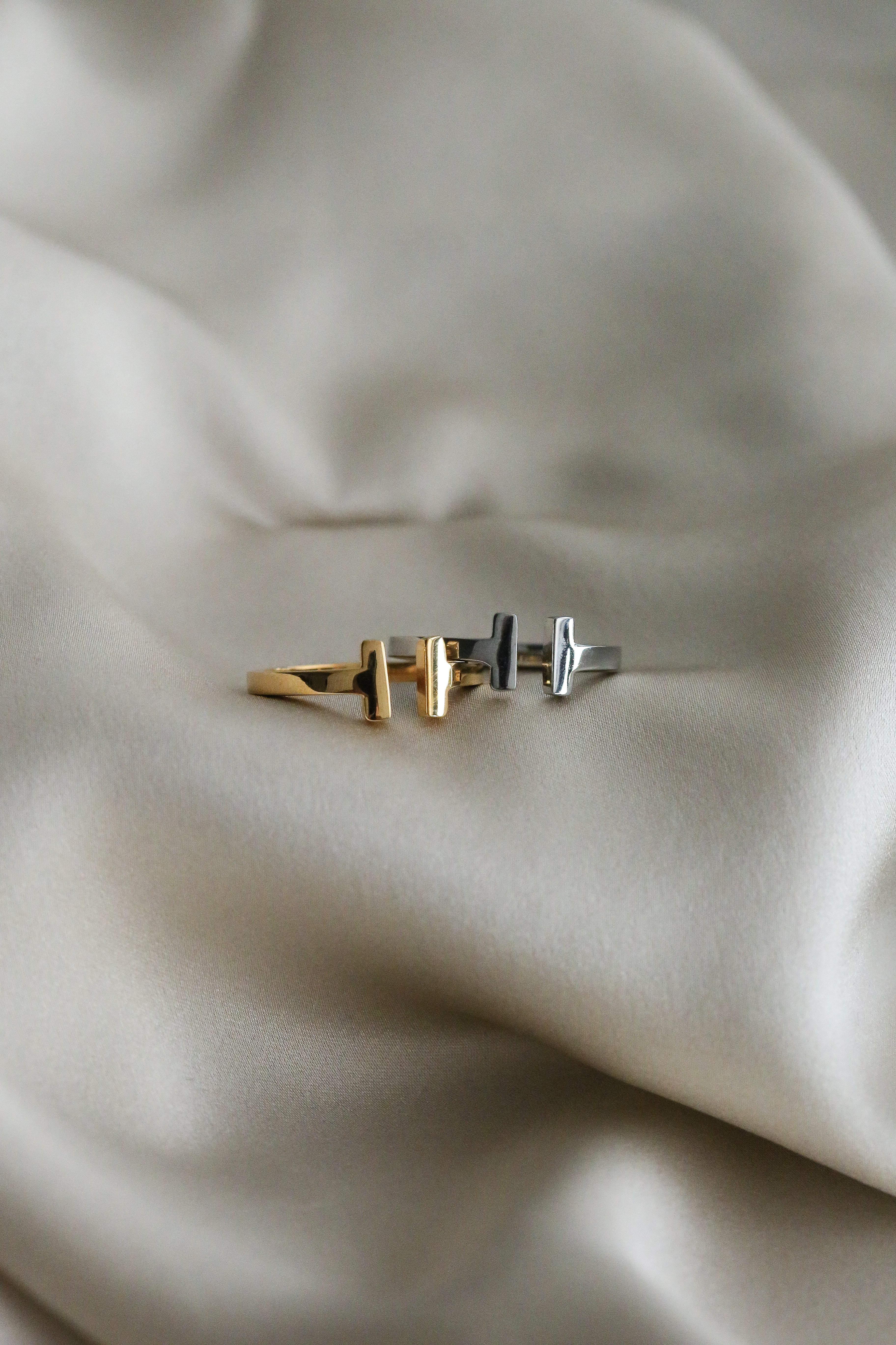 T Ring - has waterproof, durable, elegant and vintage inspired jewelry