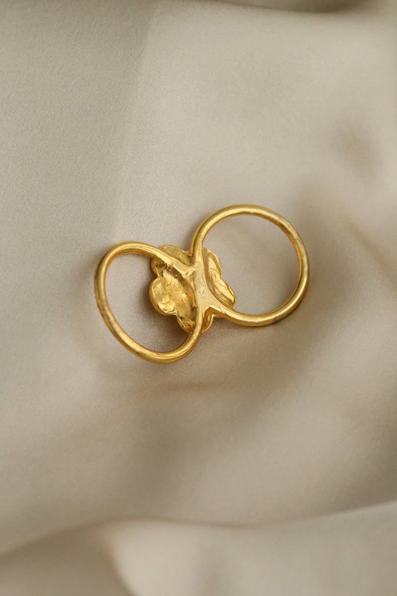 Theodora (Vintage) Scarf Ring - Boutique Minimaliste has waterproof, durable, elegant and vintage inspired jewelry