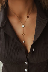 Tina Lariat Necklace - Boutique Minimaliste has waterproof, durable, elegant and vintage inspired jewelry