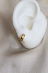 Tiny Classic Huggies - Boutique Minimaliste has waterproof, durable, elegant and vintage inspired jewelry