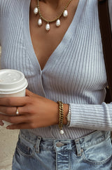 True Necklace - Boutique Minimaliste has waterproof, durable, elegant and vintage inspired jewelry