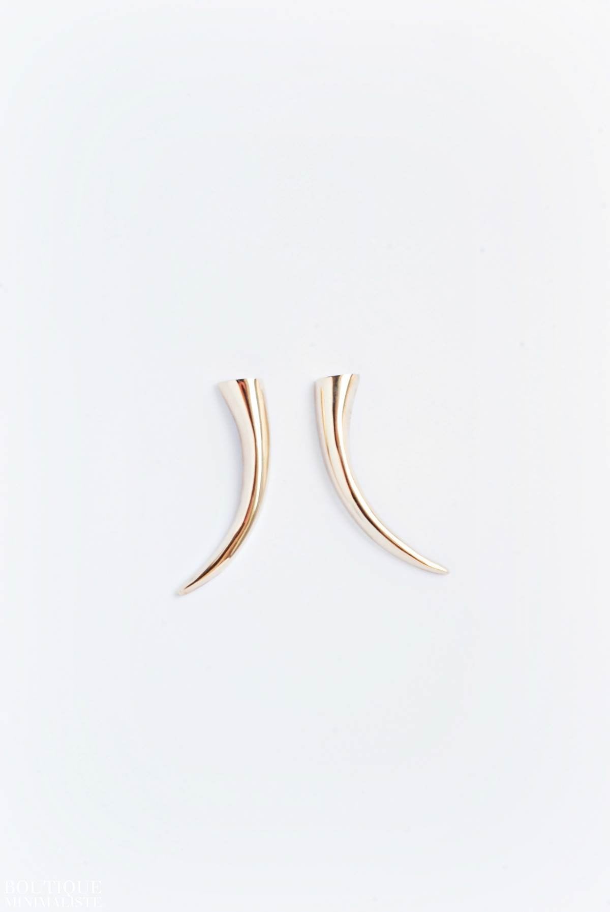 Tusk Earrings - Boutique Minimaliste has waterproof, durable, elegant and vintage inspired jewelry
