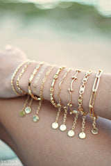Vintage Chain bracelet - Detailed - Boutique Minimaliste has waterproof, durable, elegant and vintage inspired jewelry