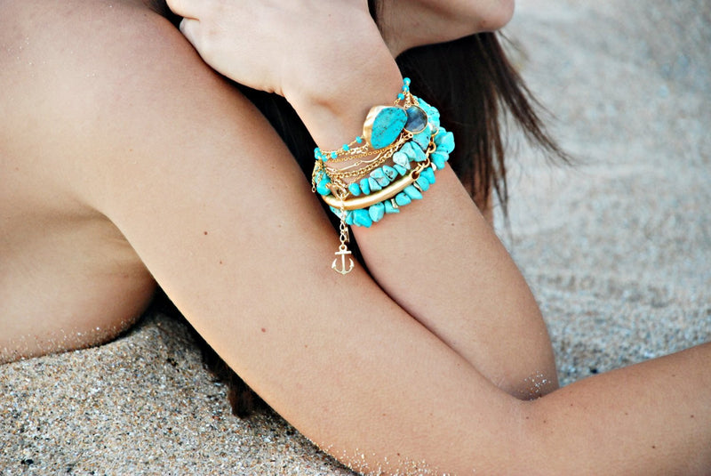 Vintage Chain bracelet - Detailed - Boutique Minimaliste has waterproof, durable, elegant and vintage inspired jewelry