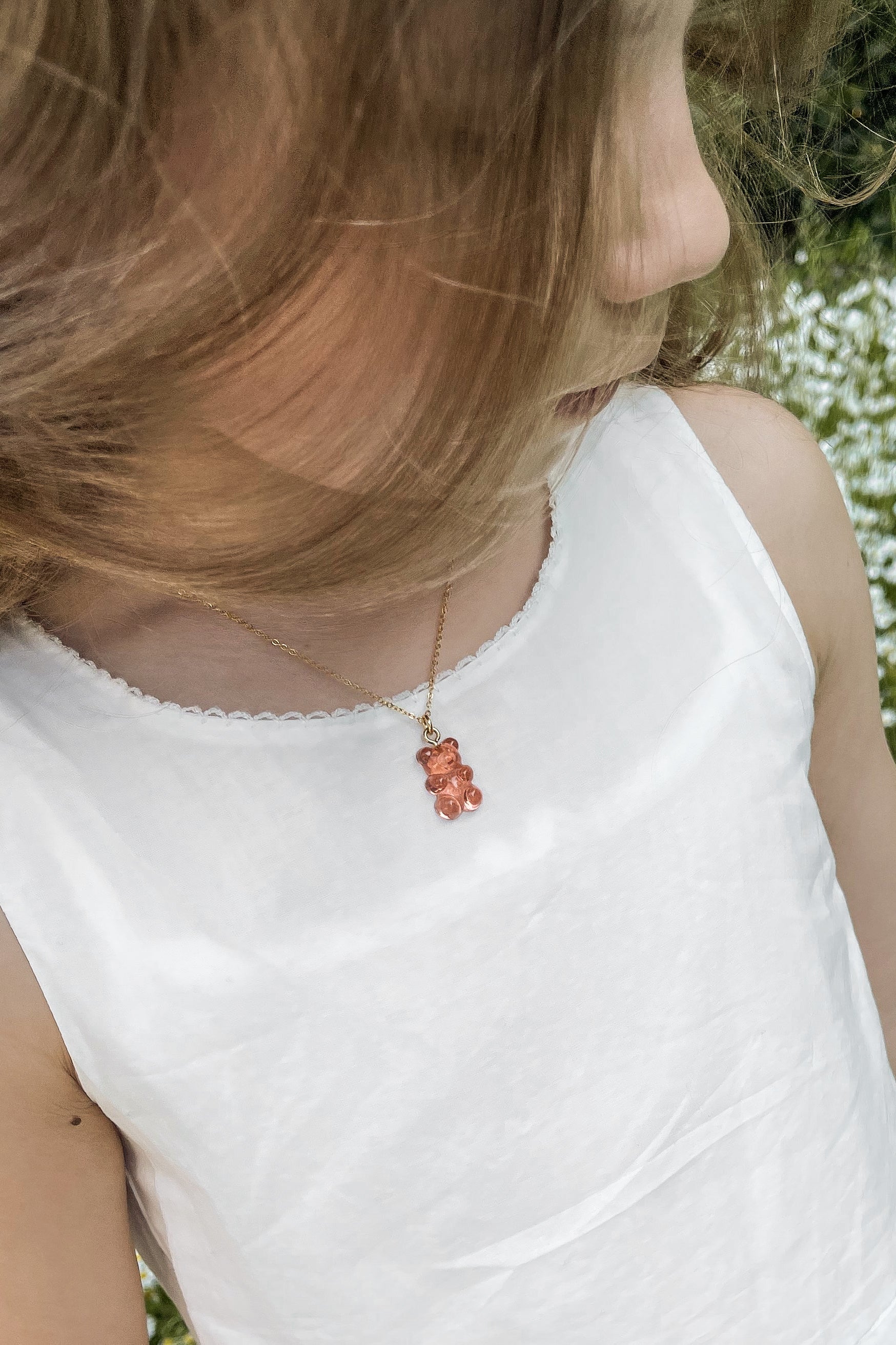 Violet (children) Necklace - Boutique Minimaliste has waterproof, durable, elegant and vintage inspired jewelry