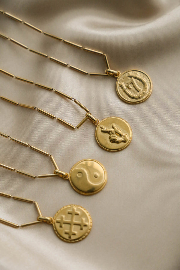 'Lucky Me' Necklace - Boutique Minimaliste has waterproof, durable, elegant and vintage inspired jewelry
