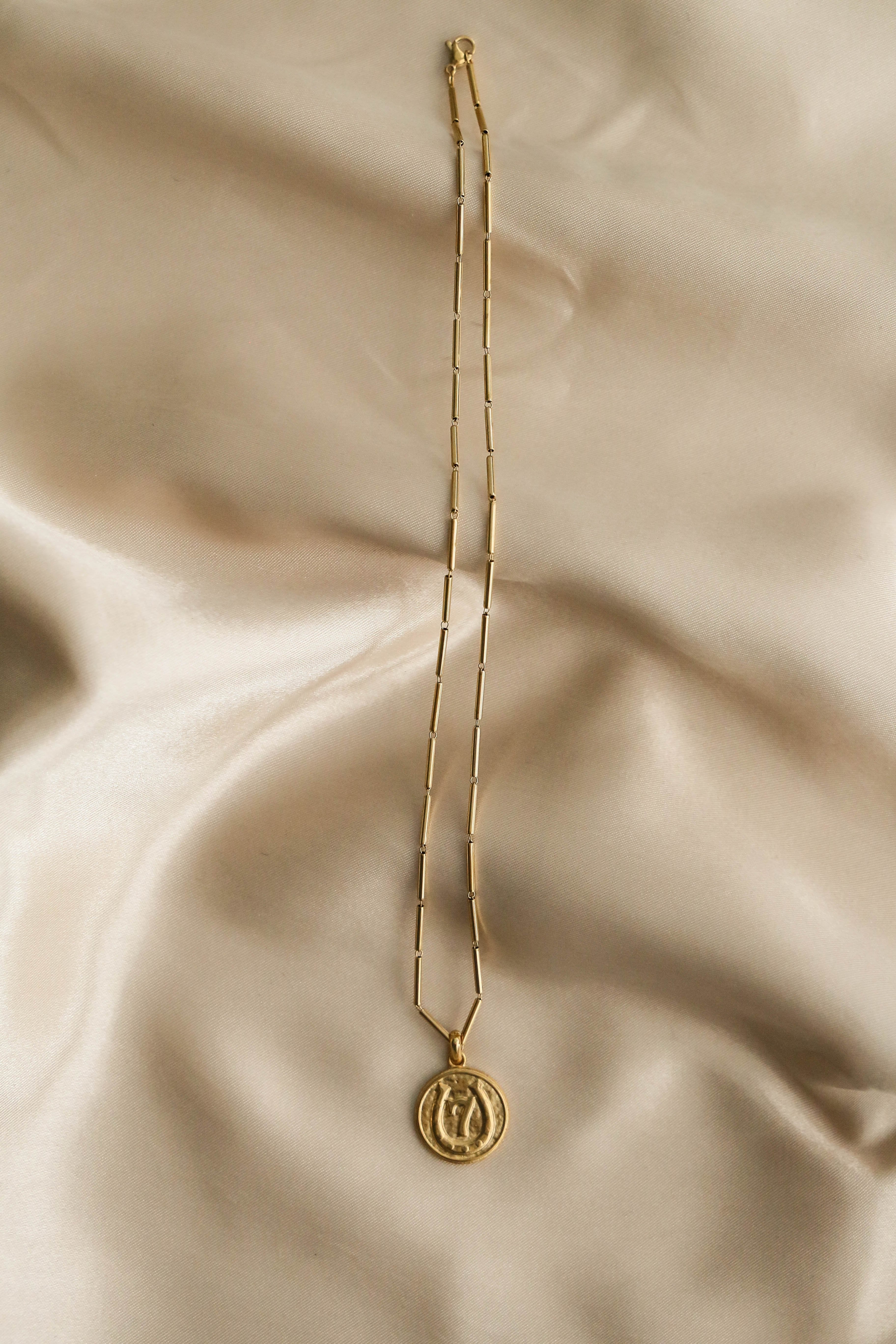 'Lucky Me' Necklace - Boutique Minimaliste has waterproof, durable, elegant and vintage inspired jewelry